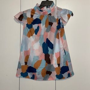 Multi colored blouse
